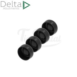 Pack 4 hembras Delta-Loc RN Negro