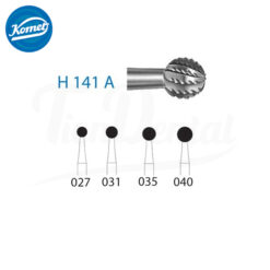 H141A 104 Fresa Tungsteno Pieza de Mano 027-050 1 ud