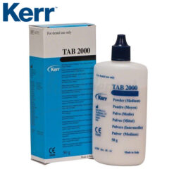 Tab 2000 Polvo Medio Acrílico Autopolimerizable Kerr 50g