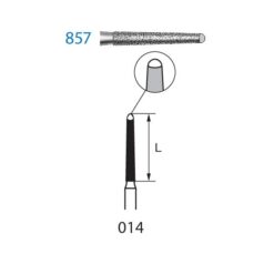 857.314.014 Fresa Preparación de conducto 5 uds