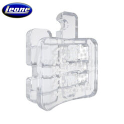 Brackets estéticos Zafiro Ghiaccio Leone Caso Completo