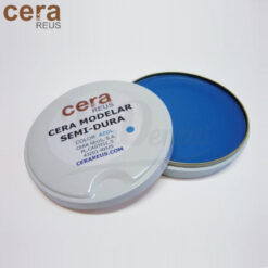 Cera Modelar Semi-Dura Azul Claro en Tarrina 50g