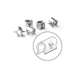 Caballito Ackerman Acero SL8 SILVER LINE 25 Uds