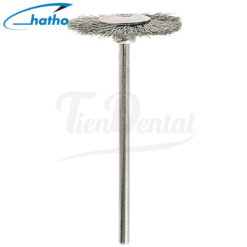 Cepillo montado de alambre de acero 183 22 Hatho