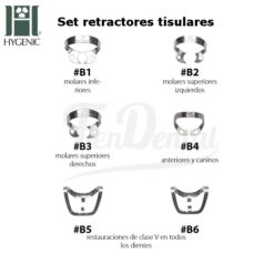 Kit de Clamps de retracción de tejidos Brinker Hygenic