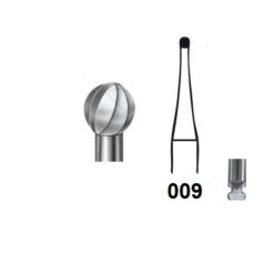Fresa Bola 009 Carburo Tungsteno CA 1 ud