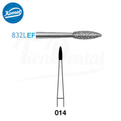 832LEF.204.014 Fresa Diamante Contra Ángulo 5 ud