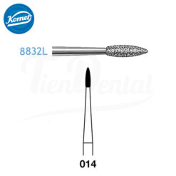 8832L.204.014 Fresa Diamante Contra Ángulo 5 ud