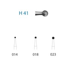 H41.204 Fresa Tungsteno Contra ángulo Komet 5 uds