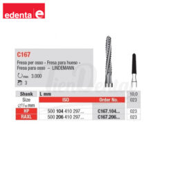 Fresa Lindeman para Contra Ángulo 167-205-023 edenta 1 ud