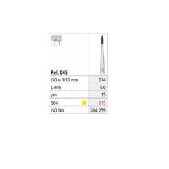 Fresa Perio Set 615 para Contra Ángulo  3 unidades