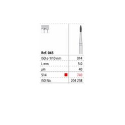 Fresa Perio Set 740 para Contra Ángulo  3 unidades