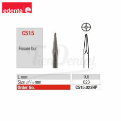 Fresa Punzón para pieza de mano HP Edenta EC515.023