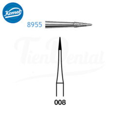 8955.314.008 Fresa Diamante Turbina 5 Uds