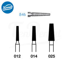 846.314 Fresa Diamante Turbina 5 Uds