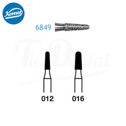 6849.314 Fresa Diamante Turbina 5 Uds