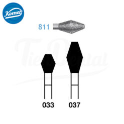 811.314 Fresa Diamante Turbina  Komet 5 Uds