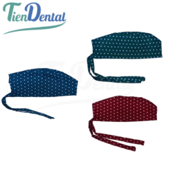 Gorro Quirófano Algodón Sky