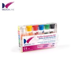 Gutapercha Conicidad 02 Medicaline Mg-Fill 120 uds