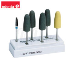 Kit Pulidores para prótesis edenta