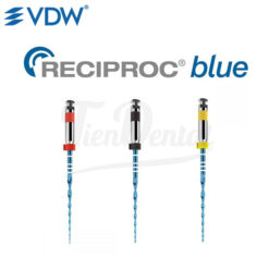Limas Reciproc Blue VDW 6 Uds