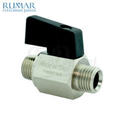 Llave de paso 1/4″ macho / macho