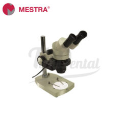 Microscopio con pie Mestra