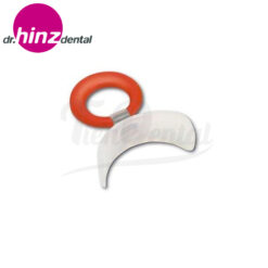 Pantalla Oral Plana Blanda Aro Rojo - Pequeña