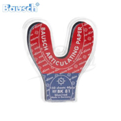 BK81 Papel Articular 200 micras Herradura Azul/Rojo 50 hojas