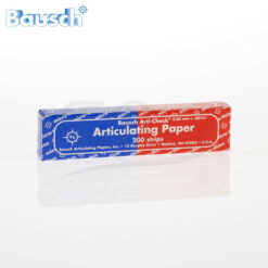 Papel Articular 40 micras 200 tiras Azul-Rojo