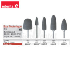 Pulidores Exa Technique Gris edenta 1 Ud