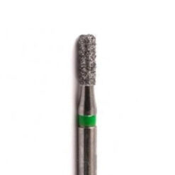 835 Fresa Diamante Cilindro Grano Grueso  (Verde) para Turbina 1 Ud