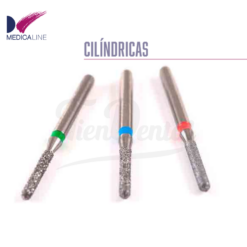 Fresa Diamante Turbina Cilindro Biselado 885 (5 uds)