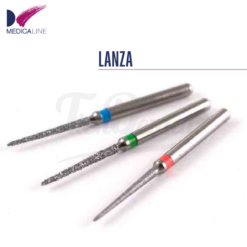 Fresa Diamante Turbina Lanza Cono Apuntado 859 (5 uds)