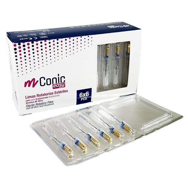 Limas CA MConic Easy Sistema Protaper Next Medicaline 6 Uds