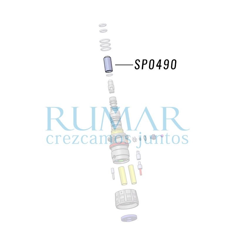 Protector bombilla acoplamiento QC6016K y QC6016KW