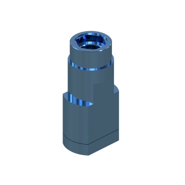 Análogo digital compatible con implantes Biomet 3i Certain Línea Azul