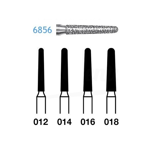 6856.314 Fresa Diamante Turbina 5 Uds