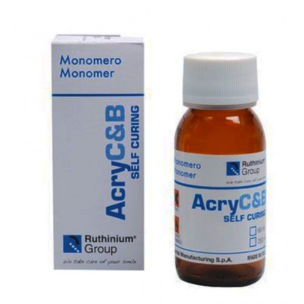 Monómero C&B Self Curing 60ml Ruthinium