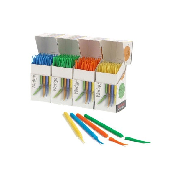 WEDGE WANDS 100 uds Cuñas de plástico con mango