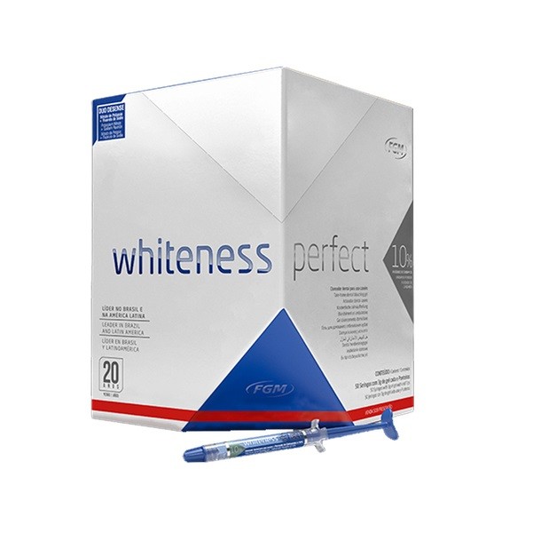 Blanqueamiento Whiteness Perfect  Peróxido Carbamida 10% jer 5 x 3 g