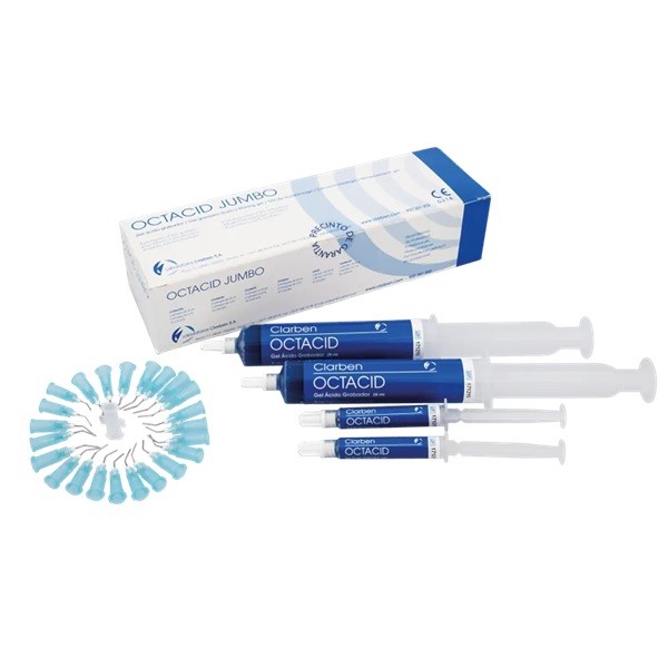 Ácido 37 % Octacid Jumbo 2 x 25 ml + 2 x 3 ml