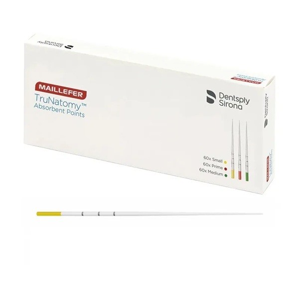 TruNatomy Puntas de Papel Absorbentes Dentsply 180 uds - Imagen 2