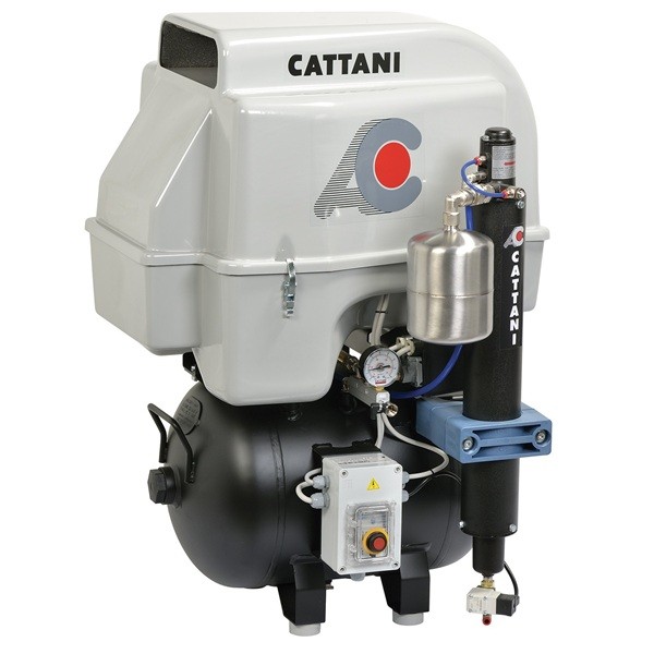 AC 310Q Compresor Cattani para fresadoras CAD CAM