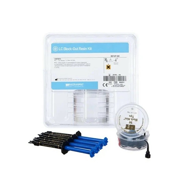 LC Block Out Resina espaciadora Kit 2 x 1,2 ml + puntas