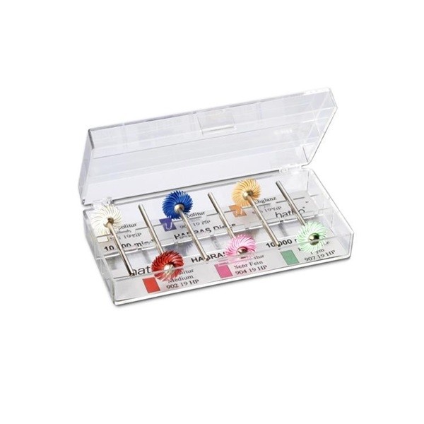 Set 6 Discos de pulido Hatho Habras