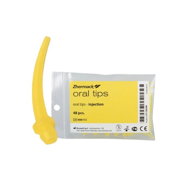 Puntas intraorales amarillas 48 ud Zhermack