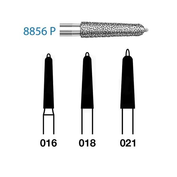 8856P.314 Fresa Diamante Turbina 5 Uds