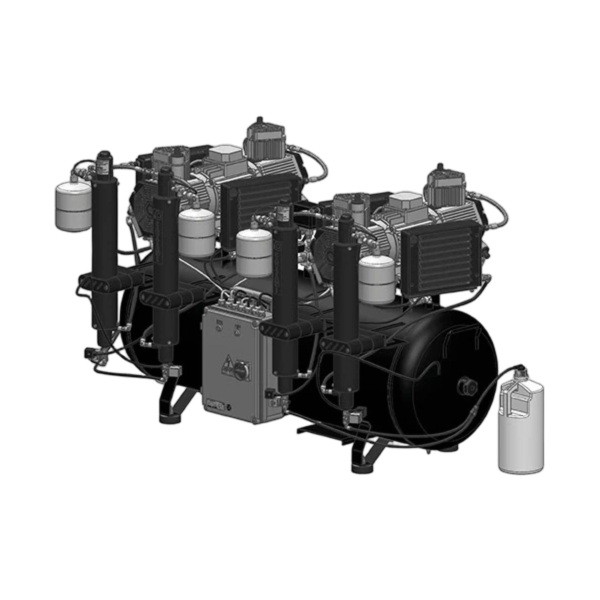 Compresor Cattani AC 1200 Para 20 equipos