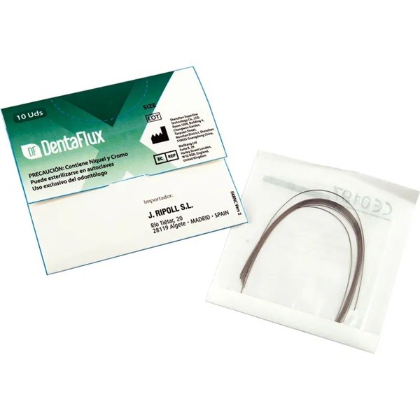 Arcos Niti Redondos Dentaflux 10 Uds